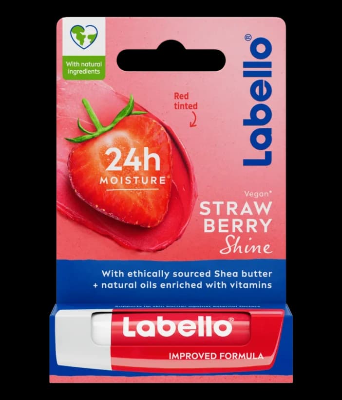 بالم لب لابلو LABELLO مدل STRAWBERRY SHINE اصل آلمان