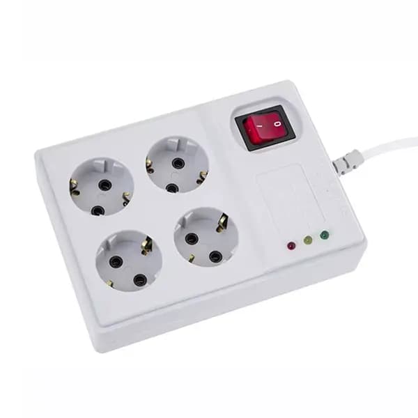 محافظ ولتاژ پارت الکتریک مدل چهار خانه 3 متری