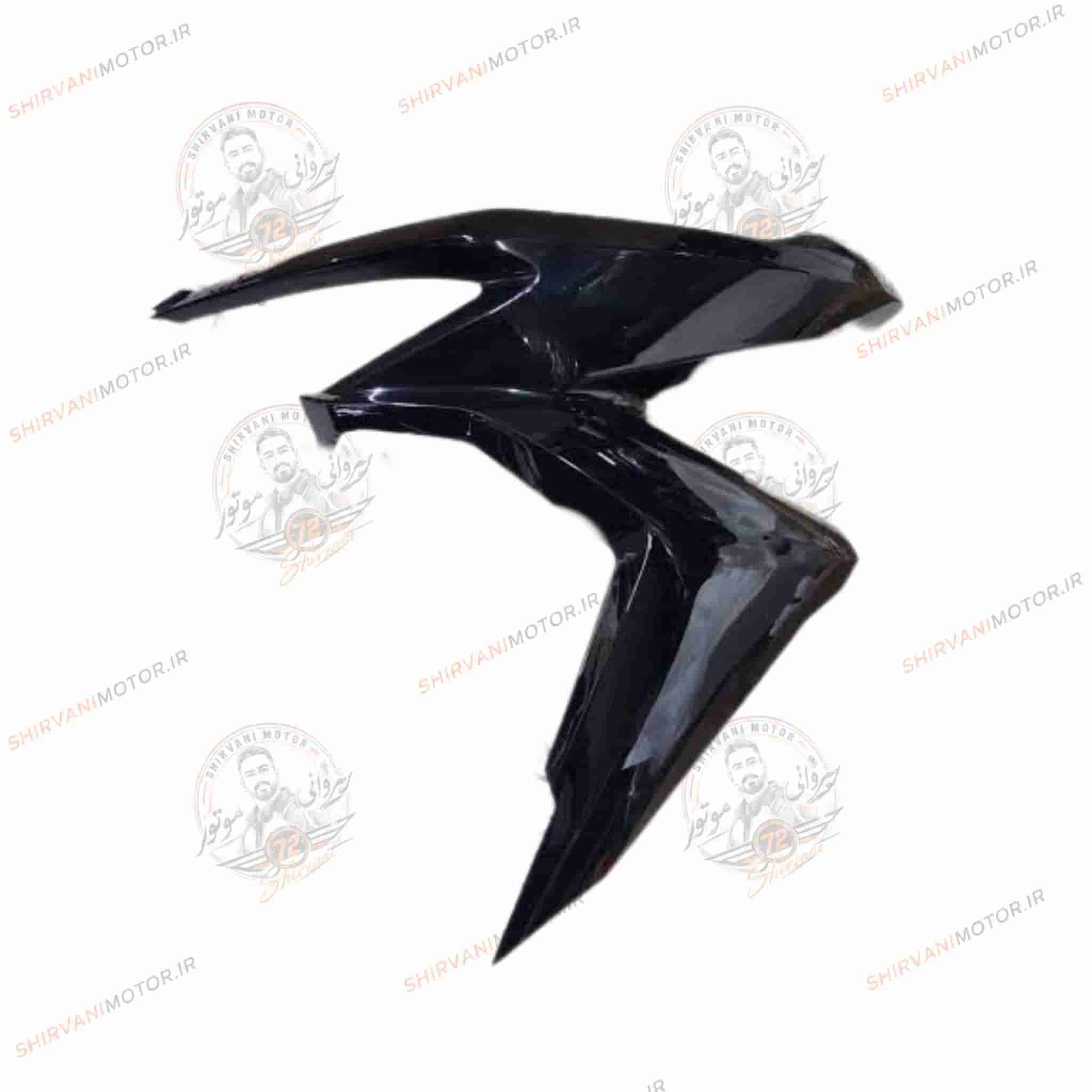 بغل چراغ (کایت) فلاپ طرح کلیک مشکی براق سمت چپ