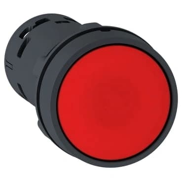 کلید شستی قرمز اشنایدر مدل XB7NA42 باکالیت 1NC بدون چراغ
