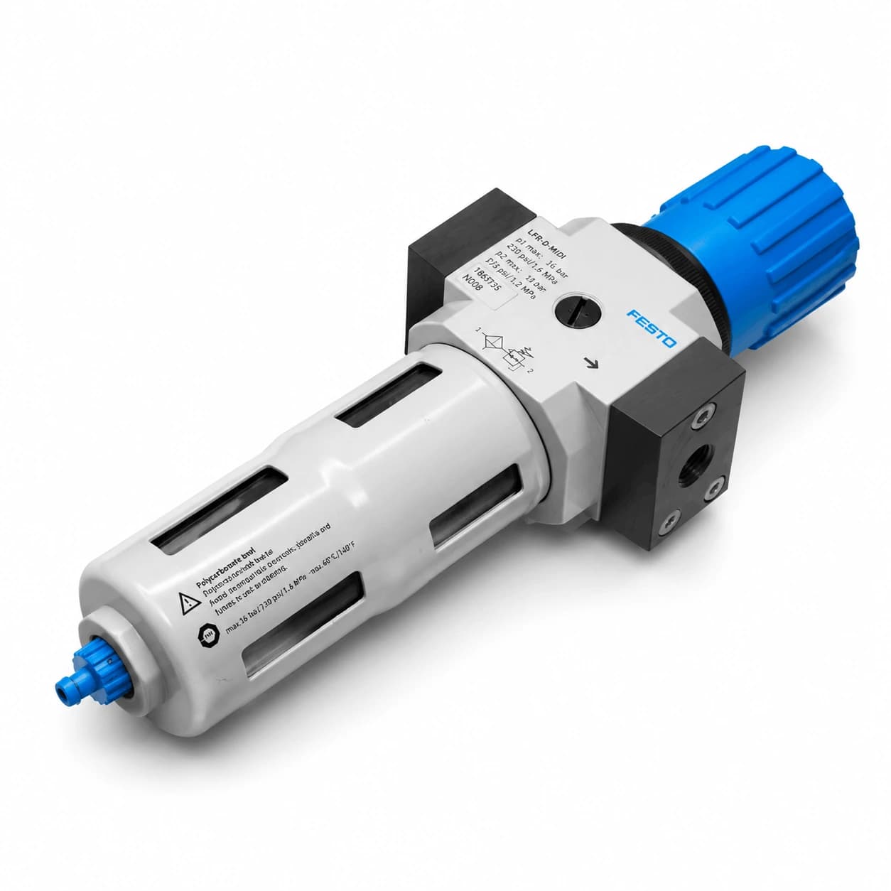 فیلتر رگلاتور فستو مدل LFR-1/2-D-MIDI سایز 1/2 اینچ (استوک)
