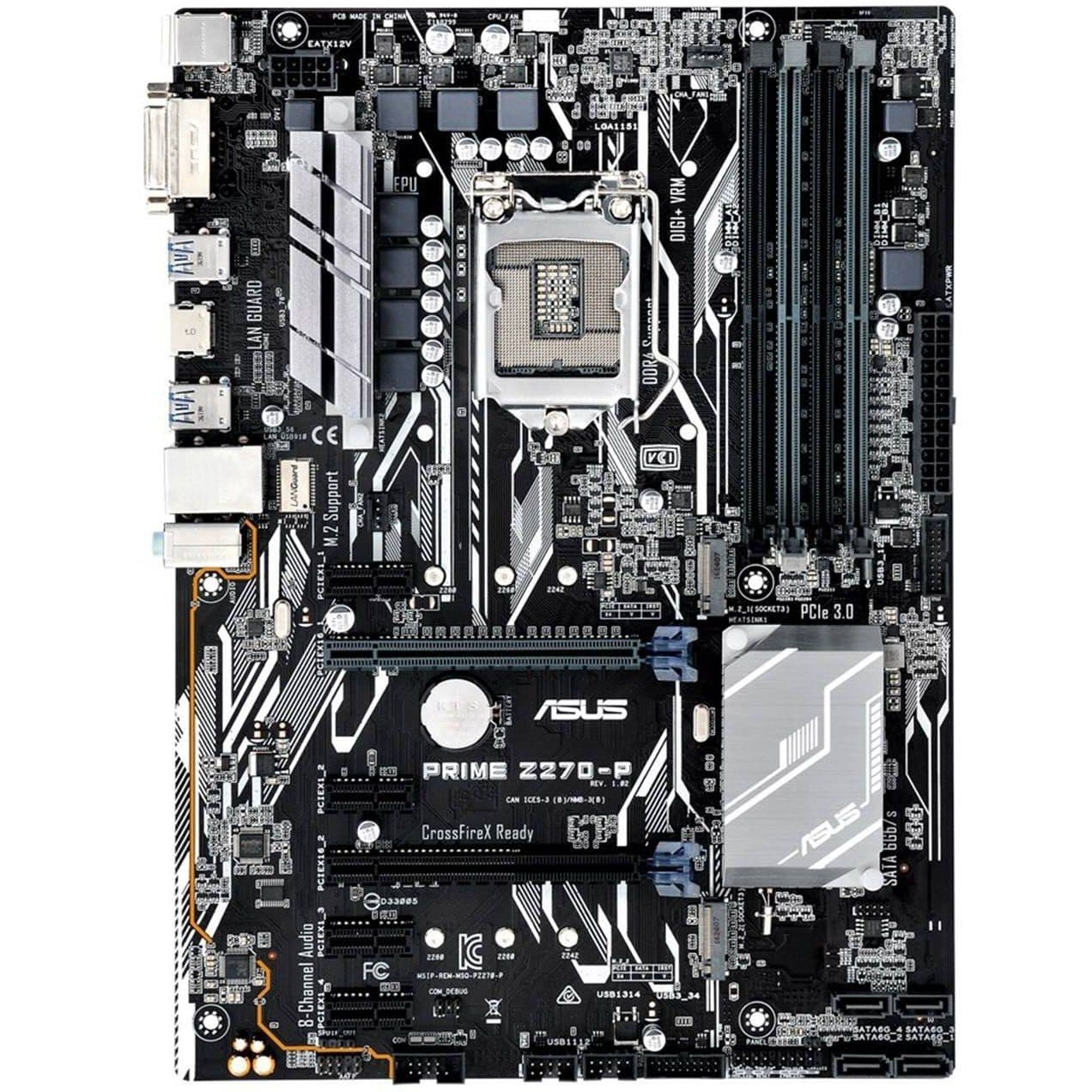 مادربرد ایسوس ASUS PRIME Z270-P استوک نسل ۶/۷ اینتل