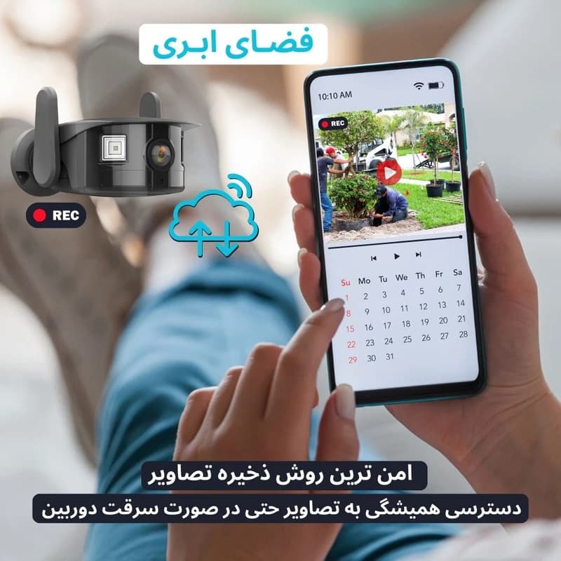 دوربین مداربسته تحت شبکه اسفیورد مدل Z308 — تصویر ۷