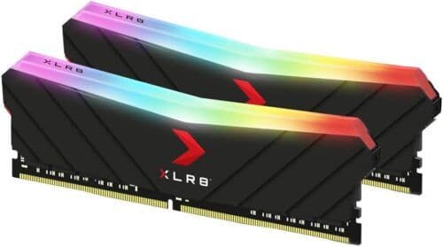 رم PNY XLR8 GAMING 16GB (2×8) 3200MHz DDR4 (استوک – دارای جعبه – گارانتی آواژنگ)