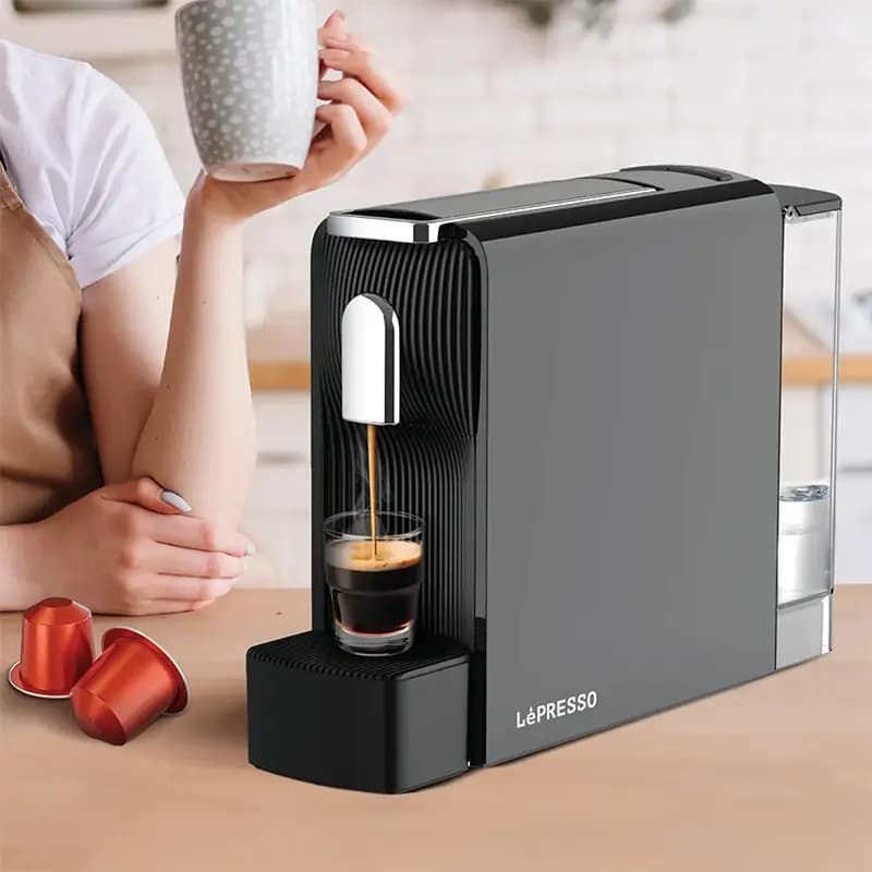 دستگاه اسپرسوساز لپرسو مدل LePRESSO LPCFFM0045BK — تصویر ۵