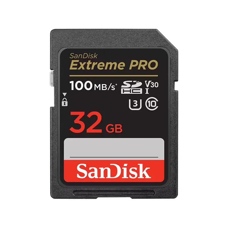 مموری کارت سن دیسک مدل SanDisk extreme pro sd ظرفیت 32 گیگ