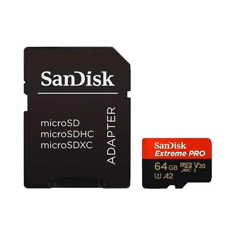 مموری کارت سن دیسک مدل SanDisk extreme pro micro sd ظرفیت 64گیگ — تصویر ۴