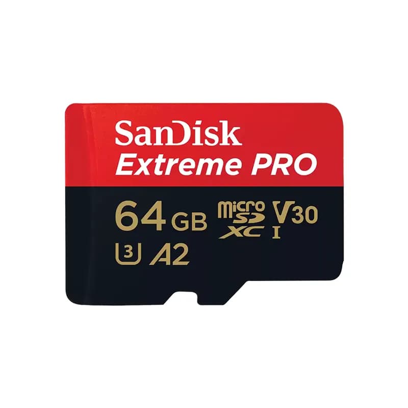 مموری کارت سن دیسک مدل SanDisk extreme pro micro sd ظرفیت 64گیگ
