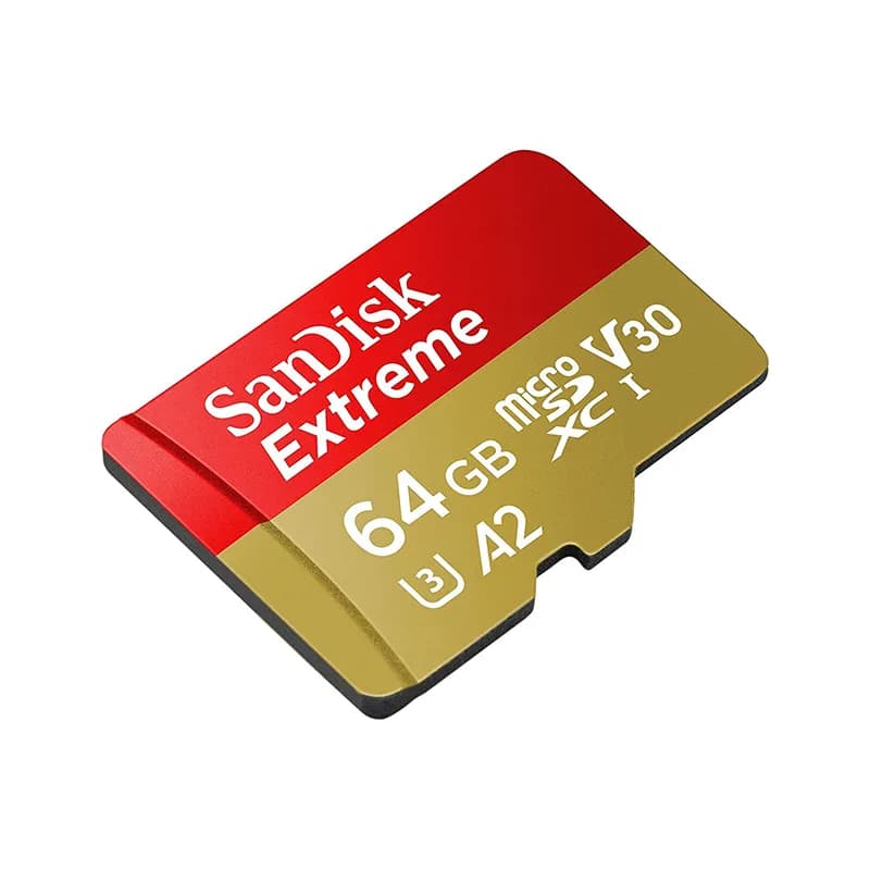 مموری کارت سن دیسک مدل SanDisk extreme micro sd ظرفیت 64 گیگ — تصویر ۳