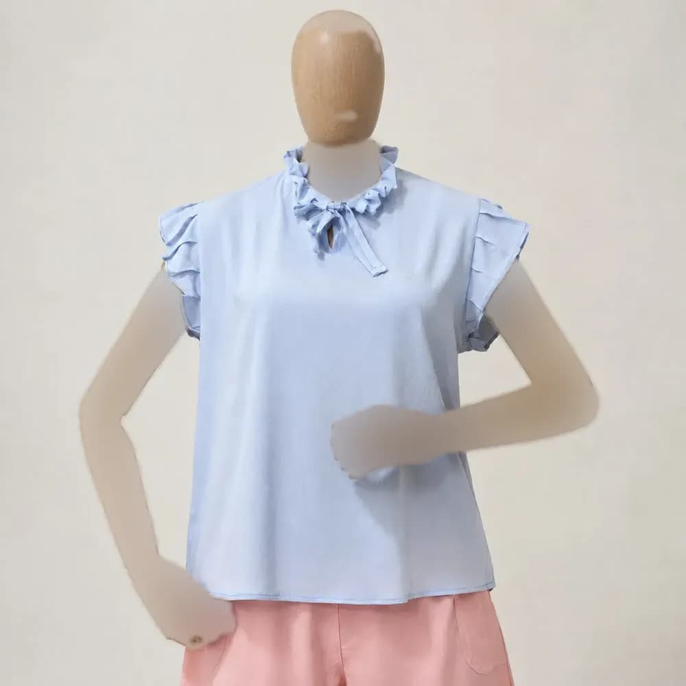 تاپ مجلسی زنانه جنس کریشه کد 1429 — تصویر ۱۱