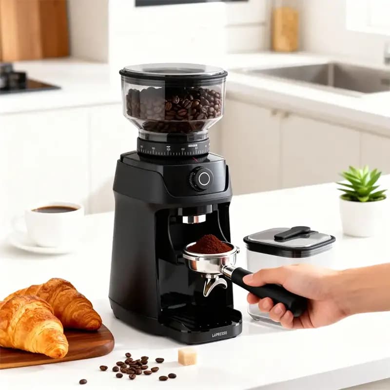 آسیاب قهوه لپرسو مدل LePRESSO LPCFFMCG0037BK — تصویر ۴