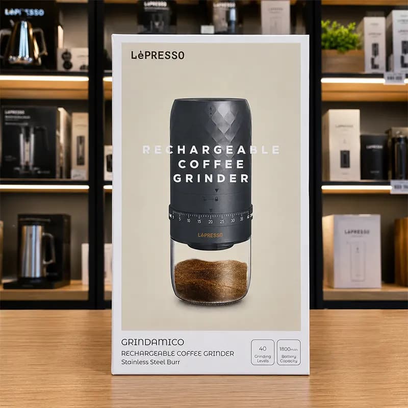 آسیاب قهوه لپرسو مدل LePRESSO LPCFFGA0021BK — تصویر ۵