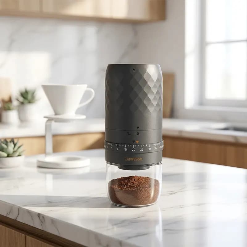آسیاب قهوه لپرسو مدل LePRESSO LPCFFGA0021BK — تصویر ۲