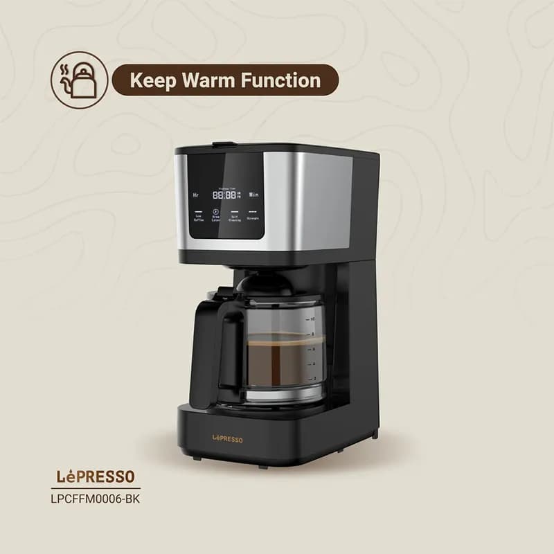 دستگاه قهوه ساز لپرسو مدل LePRESSO LPCFFM0006-BK — تصویر ۵