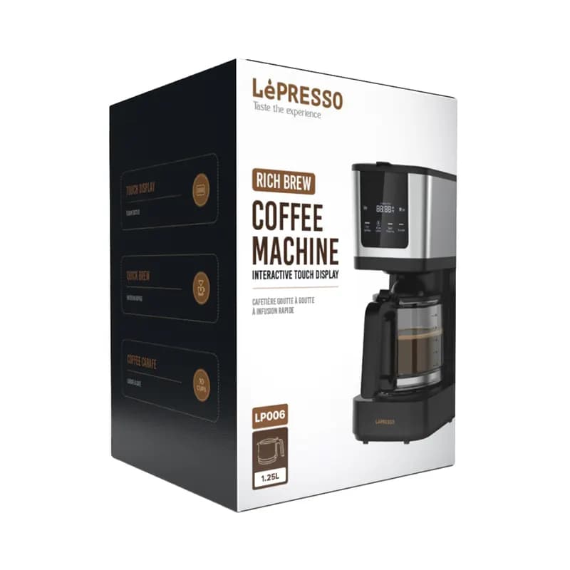 دستگاه قهوه ساز لپرسو مدل LePRESSO LPCFFM0006-BK — تصویر ۴