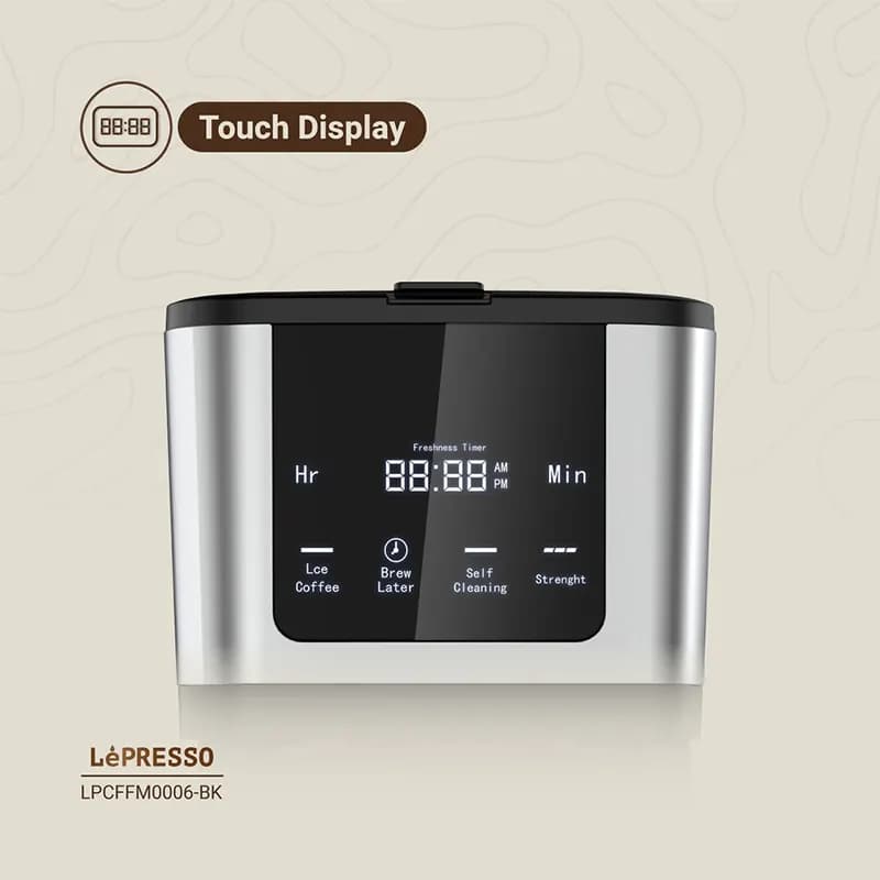 دستگاه قهوه ساز لپرسو مدل LePRESSO LPCFFM0006-BK — تصویر ۸