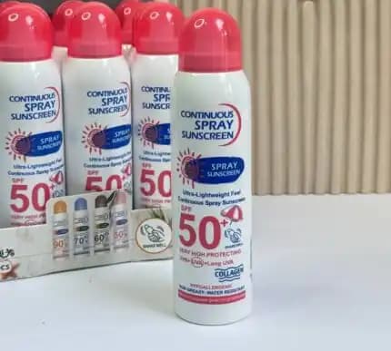 اسپری ضدآفتاب سفیدکننده SPF50 وکالی WOKALI — تصویر ۱۲