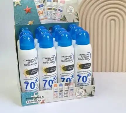 اسپری ضدآفتاب سفیدکننده SPF70 وکالی WOKALI — تصویر ۱۰