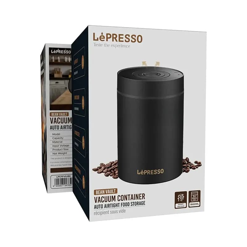 ظرف وکیوم قهوه لپرسو مدل LePRESSO LPCFFVSJBK — تصویر ۵