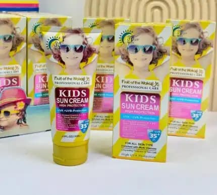 کرم ضد آفتاب بچگانه SPF35 وکالی Wokali — تصویر ۱۲