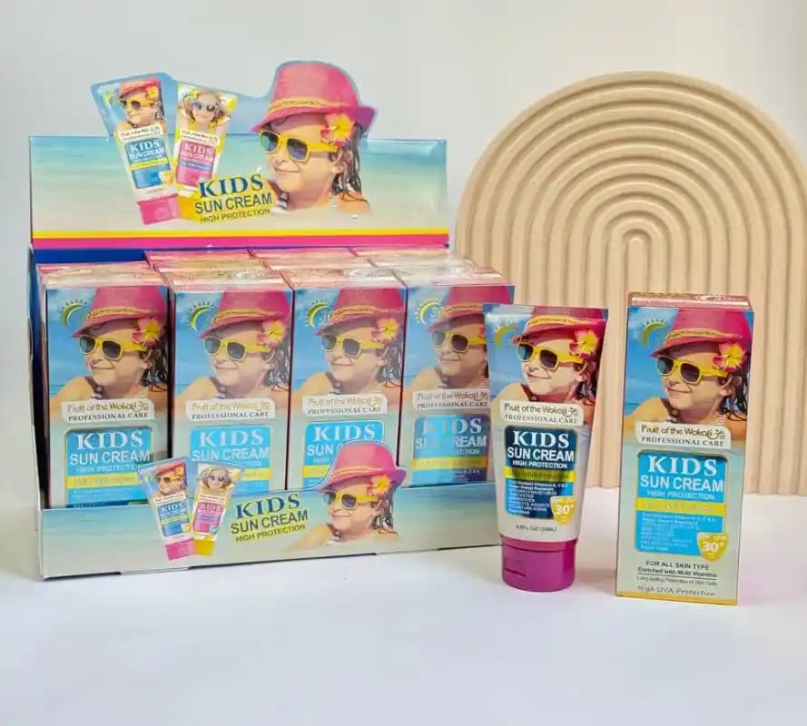 کرم ضد آفتاب بچگانه SPF30 وکالی Wokali — تصویر ۹