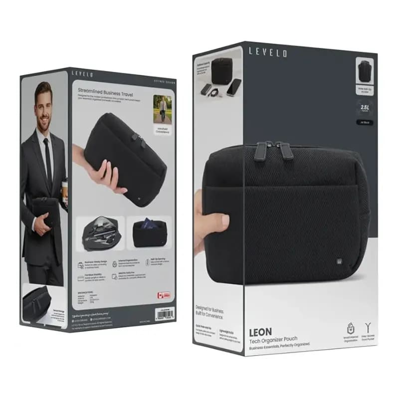 کیف همراه لولو مدل LEVELO LVLLEONPBK — تصویر ۵