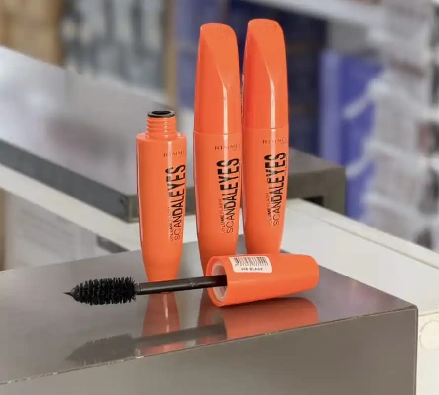 ریمل حجم دهنده برند ریمل لندن نارنجی RIMMEL — تصویر ۷