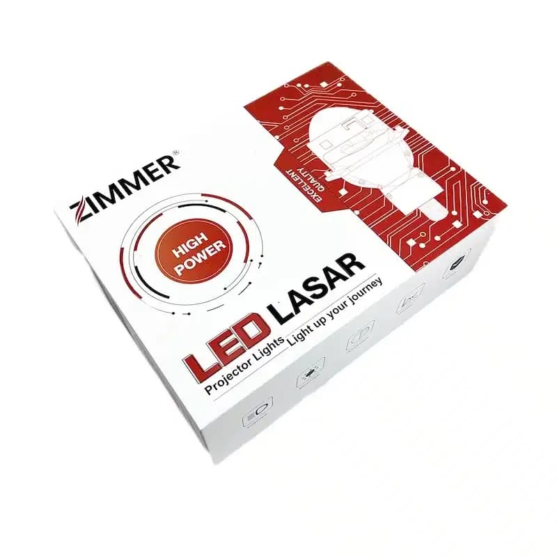 لنز چراغ Z25 زیمر BI LED کربن ۲.۵ اینچ — تصویر ۲