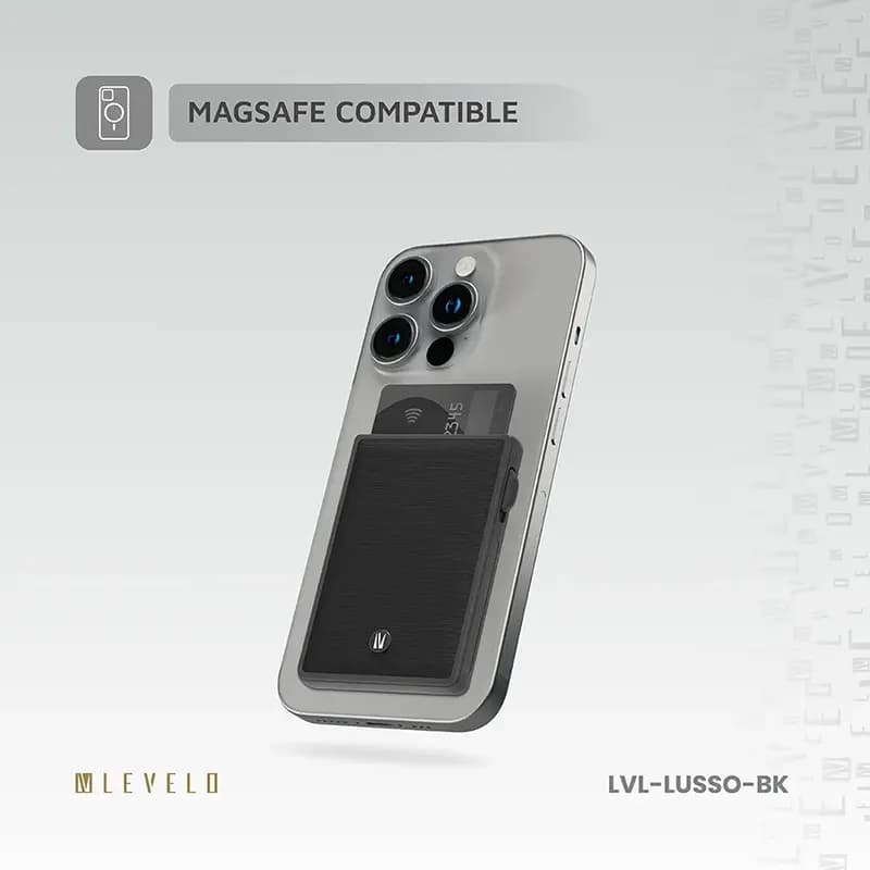 جا کارتی مگ سیف دار لولو مدل LEVELO LVL-LUSSO-BK — تصویر ۶