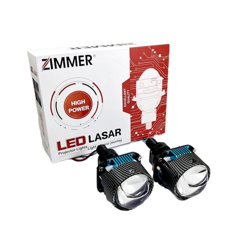 لنز چراغ جغدی Z25 دبل رفکتور زیمر تک لیزر ۲.۵ اینچ کربن — تصویر ۵