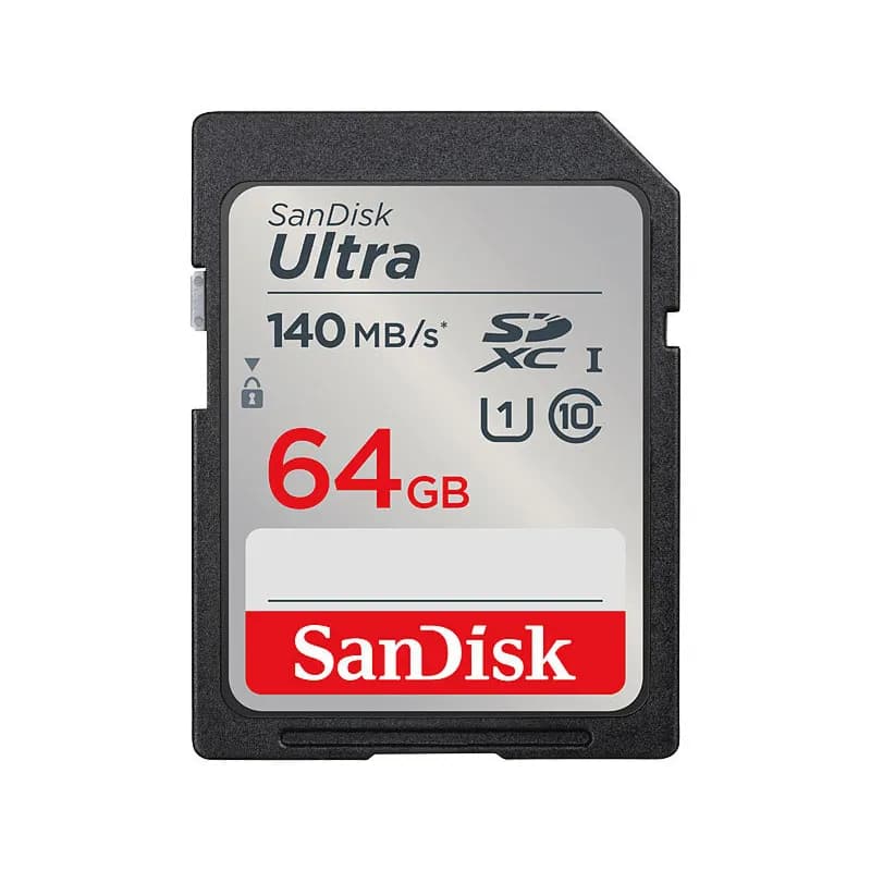 مموری کارت سن دیسک مدل SanDisk ultra sd ظرفیت 64 گیگ