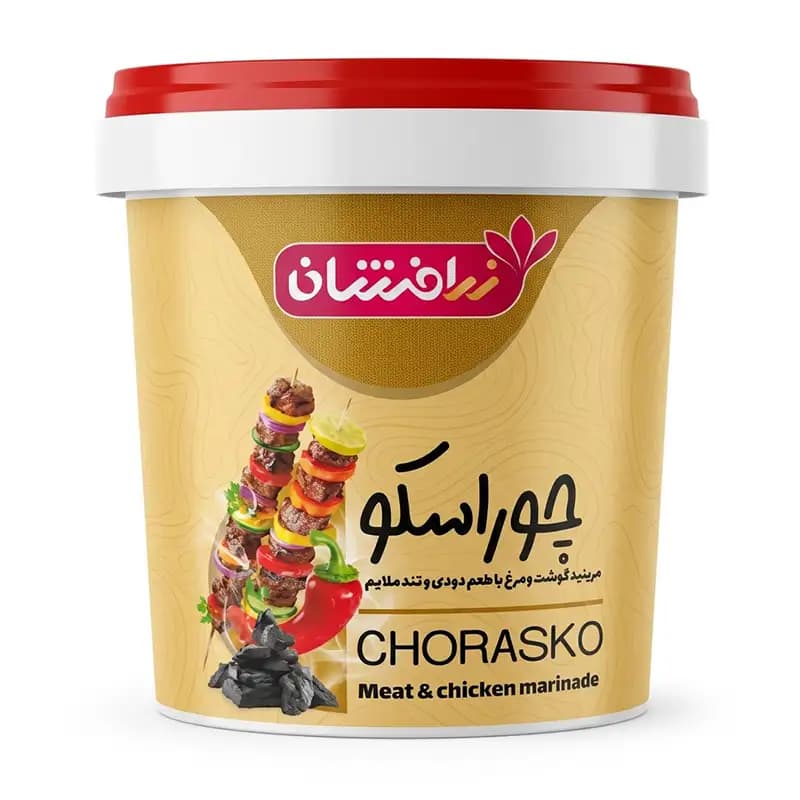 مرینیت (طعم دهنده) 1 کیلویی مرغ و گوشت چوراسکو زرافشان