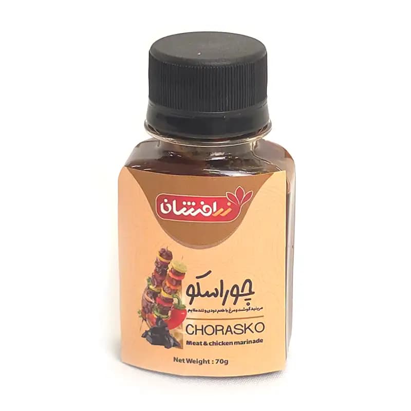 عمده مرینیت مرغ و گوشت چوراسکو زرافشان — تصویر ۳