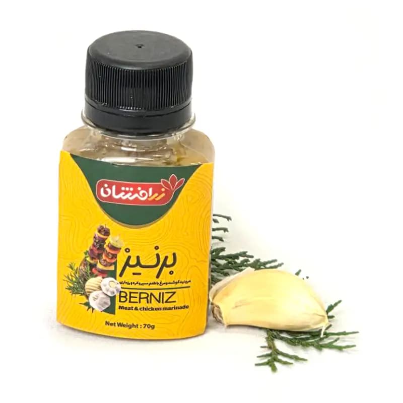 عمده مرینیت گوشت و مرغ برنیز زرافشان — تصویر ۳