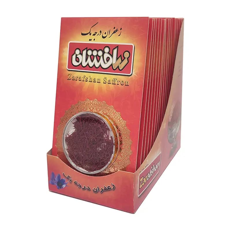 عمده زعفران 1 گرمی سوپر نگین صادراتی زرافشان