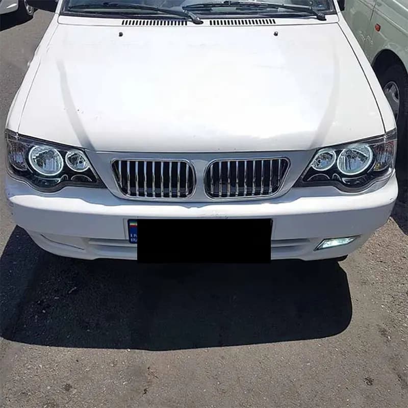 جلو پنجره پراید ۱۳۱ طرح بی ام و — تصویر ۳