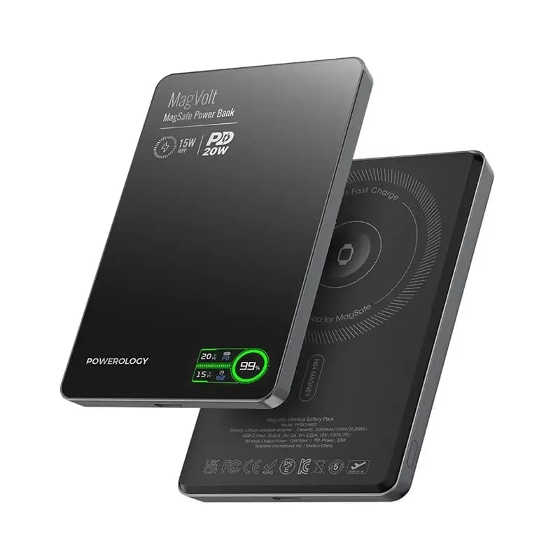 پاوربانک پاورولوژی مدل POWEROLOGY PPBCHA62BK