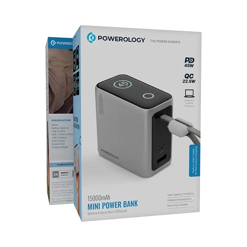 پاوربانک پاورولوژی مدل POWEROLOGY PPBCHA60BK — تصویر ۷