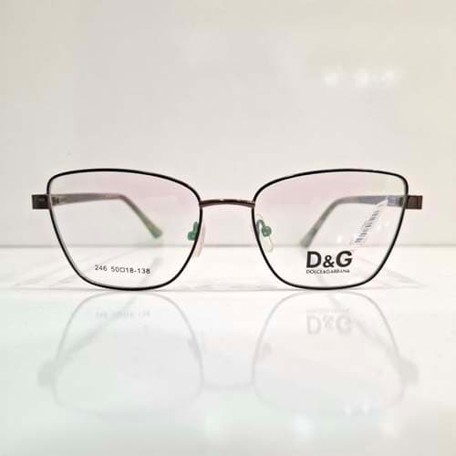 عینک طبی فلزی زنانه برند D&G کد 352