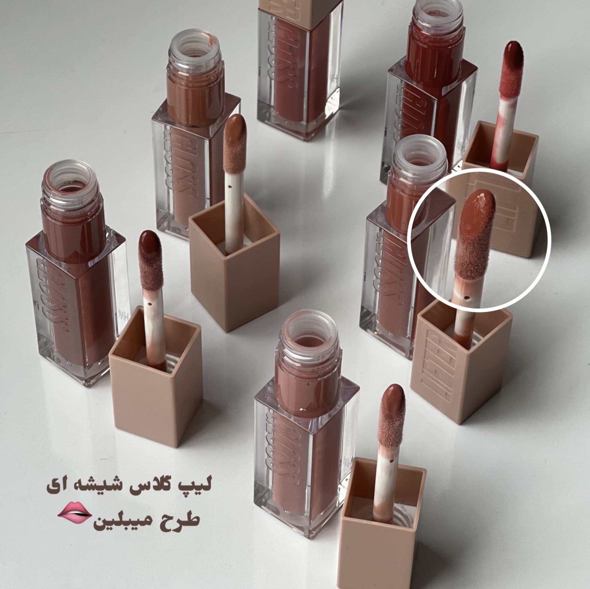 لیپ گلاس (لیفتر گلاس) هیوی hivi lipgloss — تصویر ۵