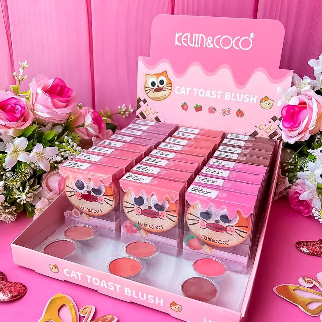 رژگونه پودری کوین و کوکو kevin&coco powder blush — تصویر ۳