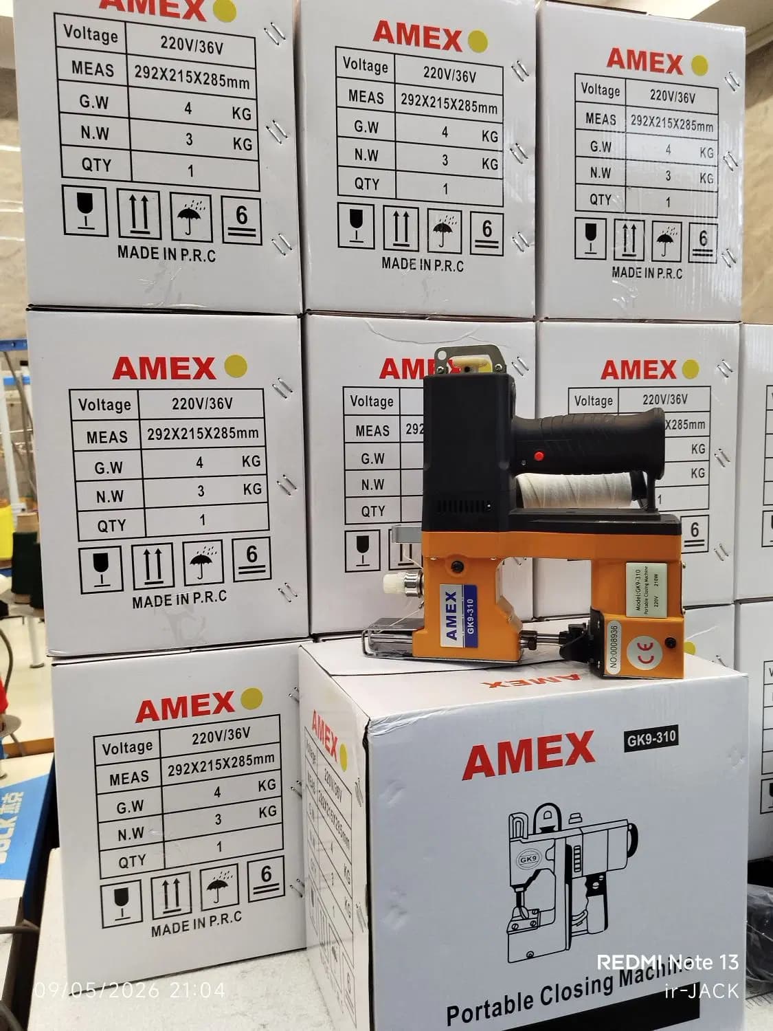 سرکیسه‌دوز مینی شارژی AMEX بدون پمپ روغن تا 20% تخفیف