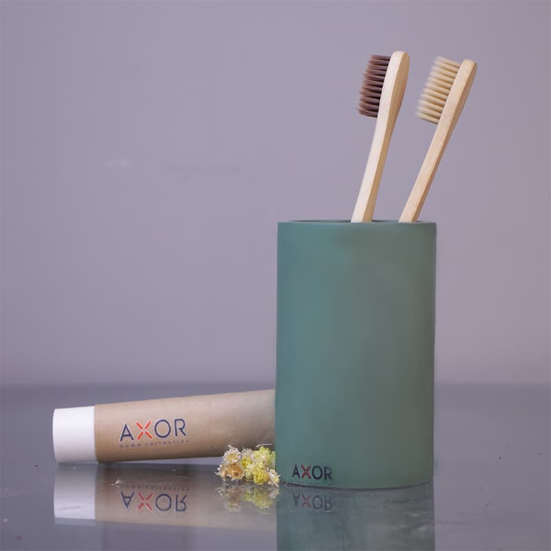 جا مسواکی AXORمدل آنا رنگ سبز تیره (SHOAS) — تصویر ۲