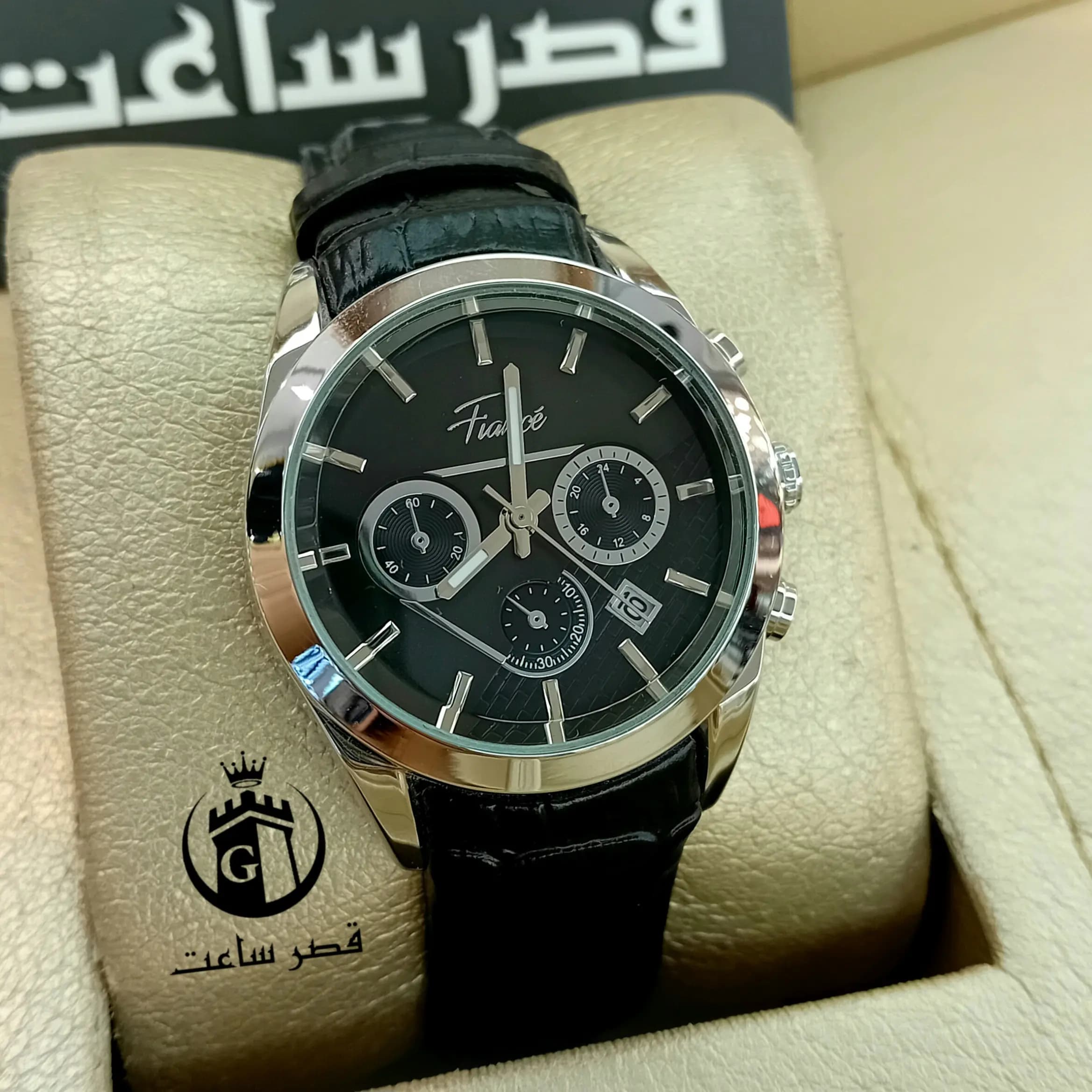 ساعت زنانه بند چرم فیانسه F1468