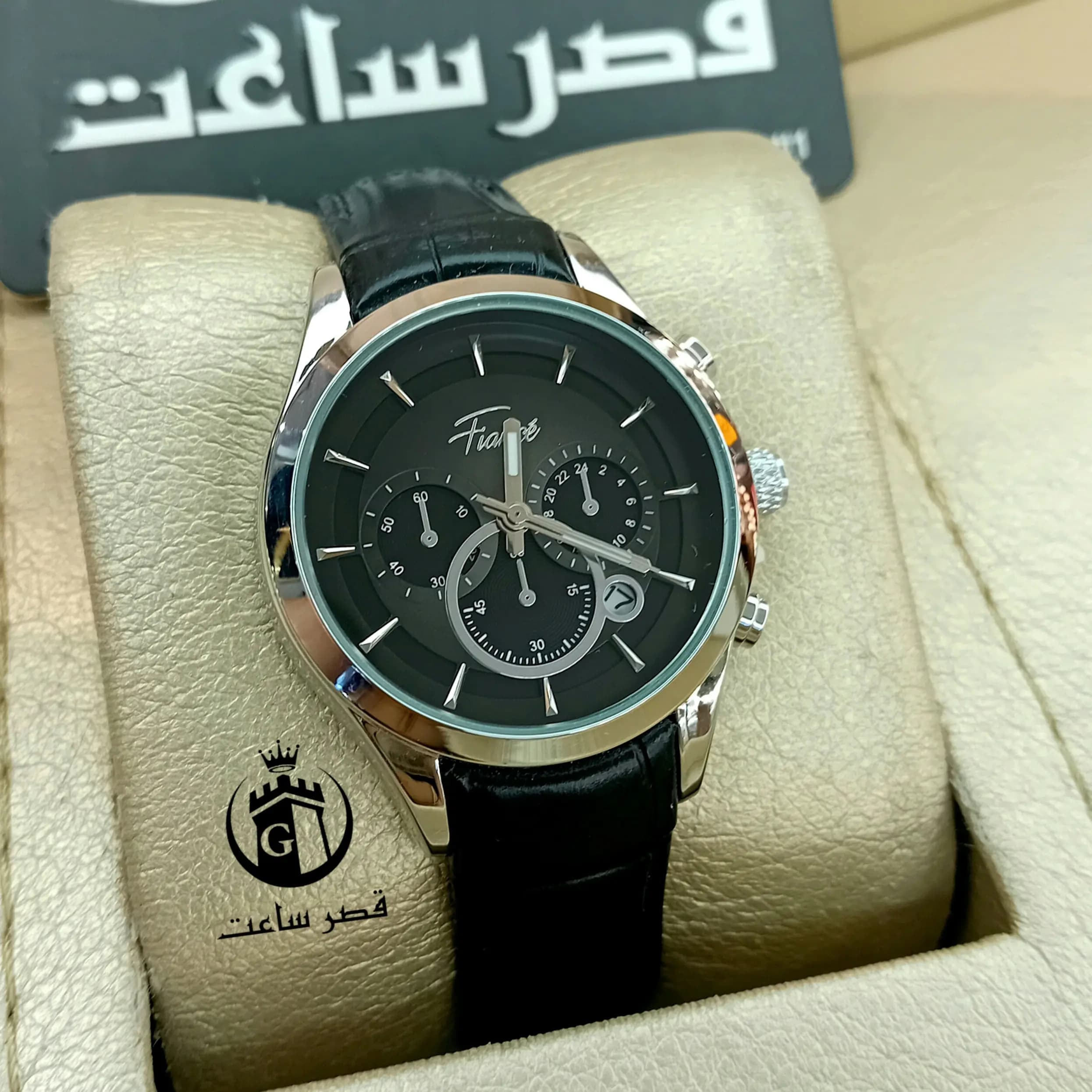 ساعت زنانه بند چرم فیانسه F1467