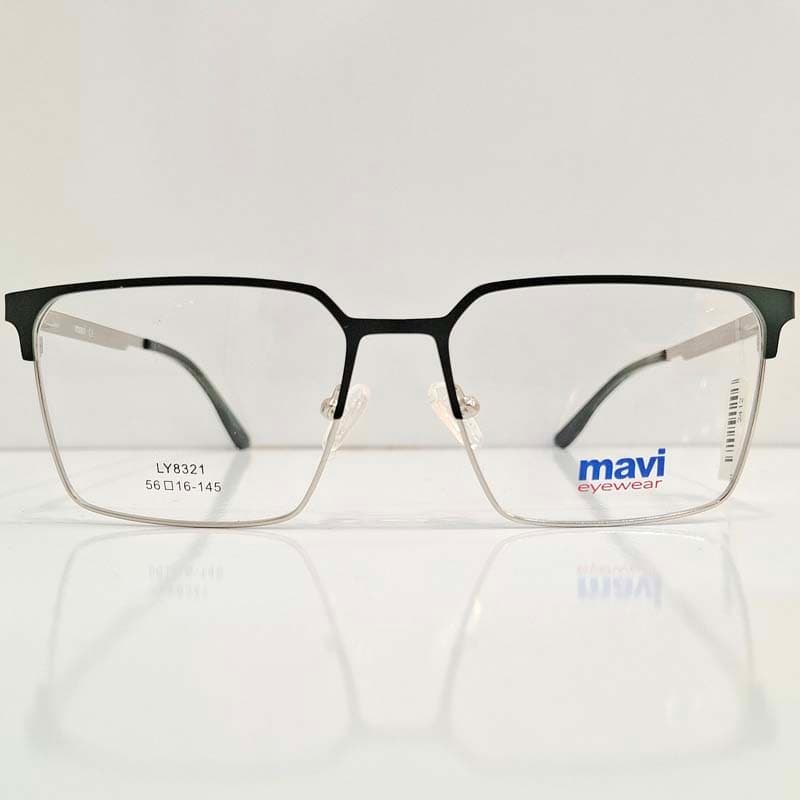 عینک طبی فلزی مردانه برند MAVI کد 2414