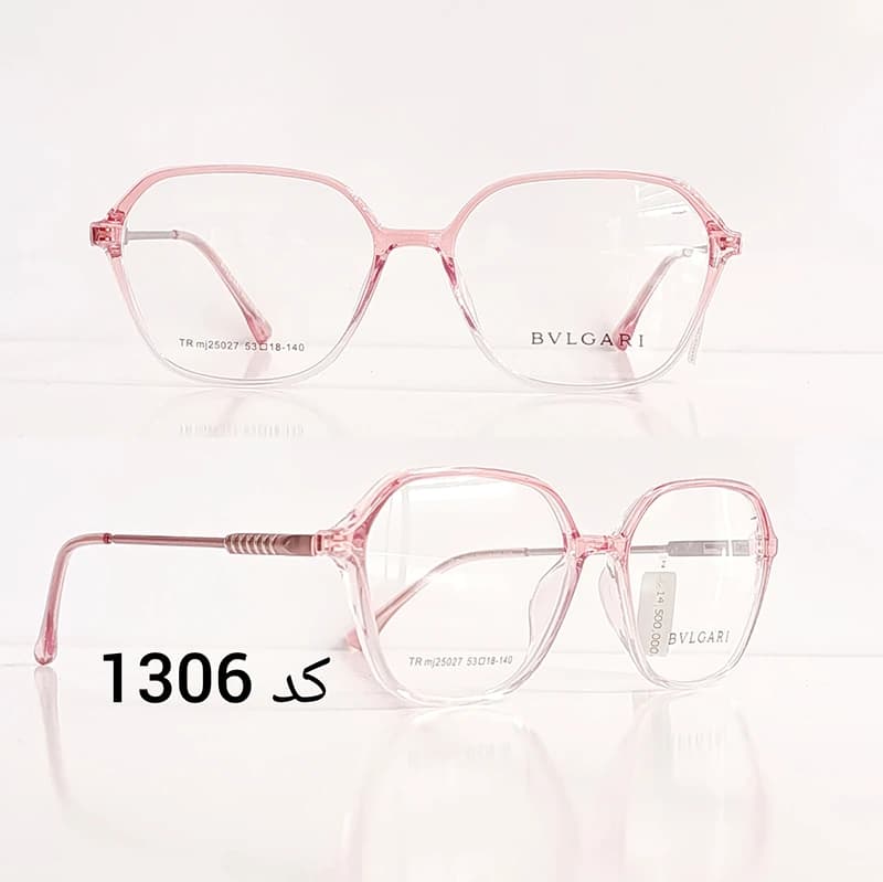 عینک طبی زنانه برند بولگاری کد 1306 — تصویر ۲