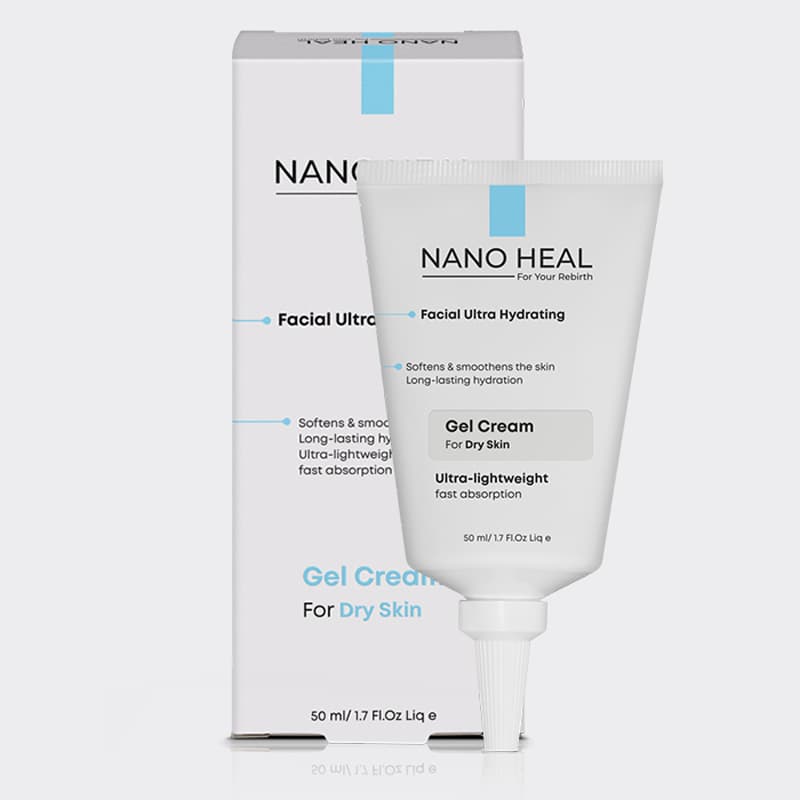ژل کرم آبرسان نانو هیل پوست خشک | Nano Heal Facial Ultra Hydrating Gel Cream — تصویر ۲
