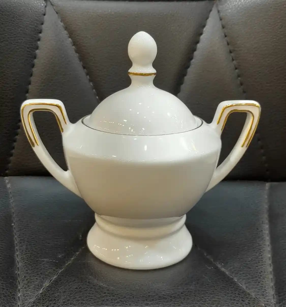 قندان چینی گرد لورین
