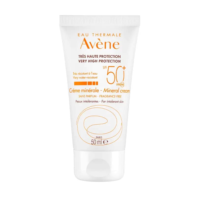 کرم ضد آفتاب مینرال اون Avène Mineral Cream SPF50plus